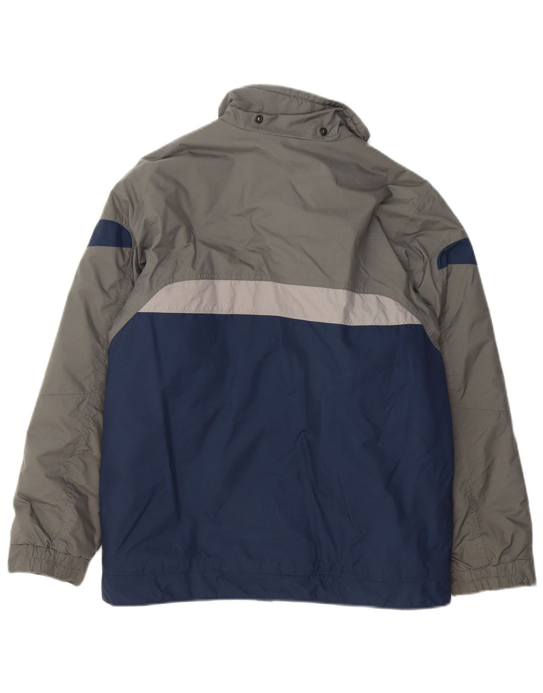 Jachetă Windbreaker pentru băieți Columbia 14-15 ani, albastru bleumarin, nailon color bloc