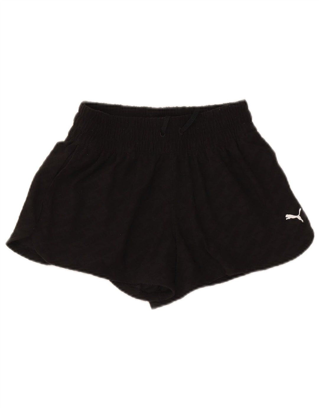 Pantaloni scurti sport Puma pentru femei UK 10 Small Negru Poliester