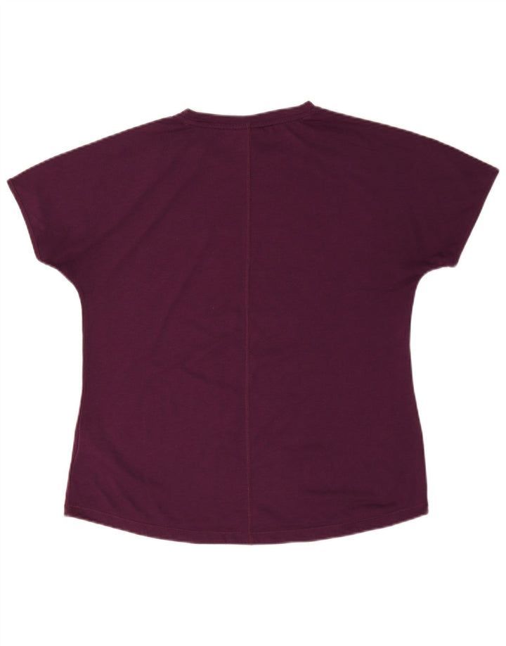 Tricou grafic Puma pentru femei Top UK 16 Large Violet Poliester