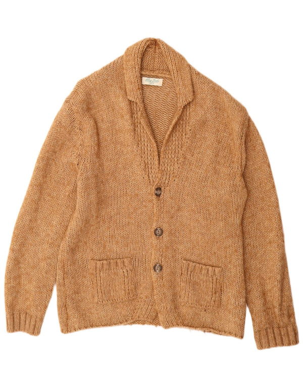 ALLEY DOCKS Pulover cardigan pentru femei UK 18 XL Maro Acrilic