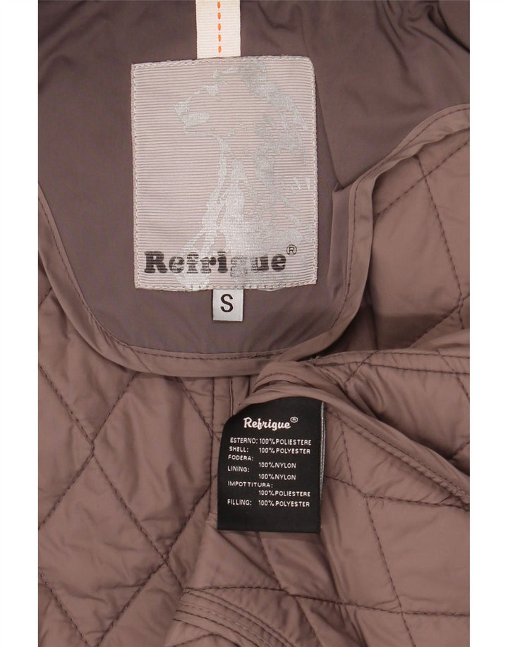 Jachetă matlasată pentru femei Refrigiwear UK 10 Poliester gri mic