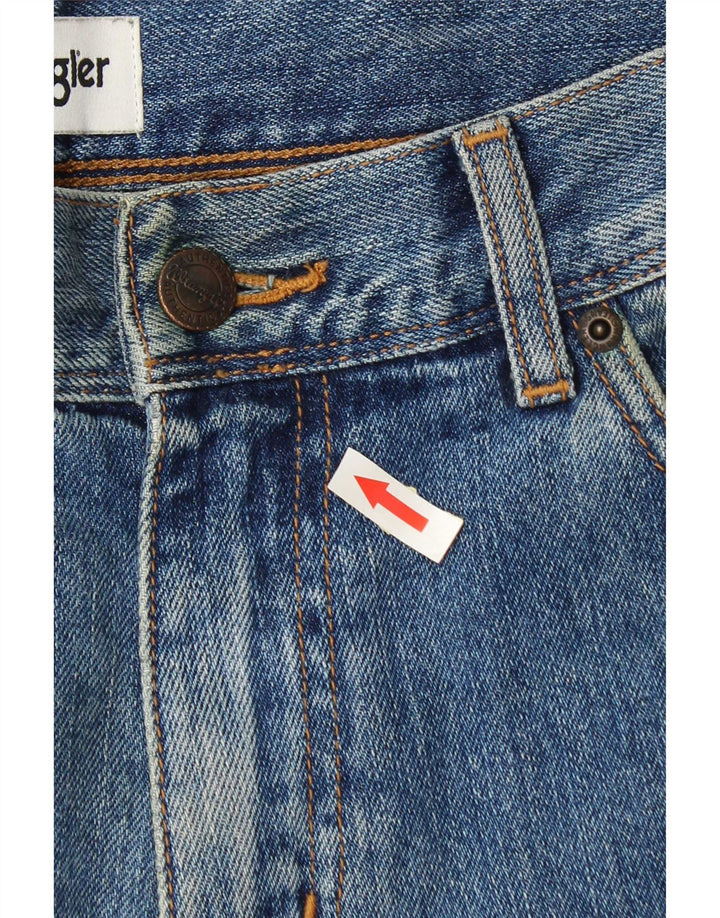 Blugi drepte pentru bărbați Wrangler Texas W30 L28 Bumbac albastru