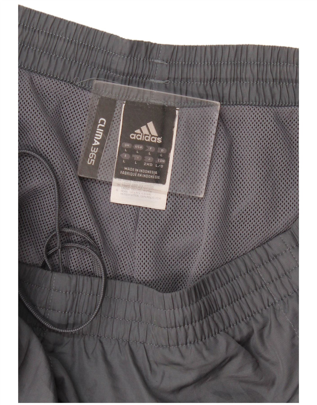 Pantaloni impermeabili pentru bărbați Adidas Clima 365, mare, gri, poliester