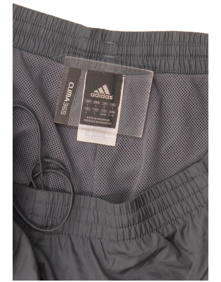 Pantaloni impermeabili pentru bărbați Adidas Clima 365, mare, gri, poliester