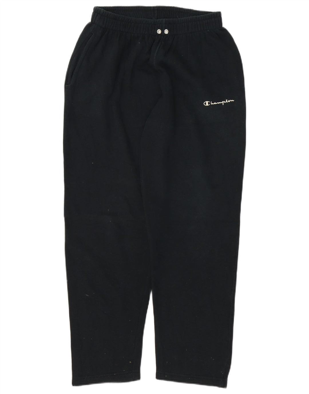 Pantaloni de trening Champion pentru bărbați, bumbac negru mic