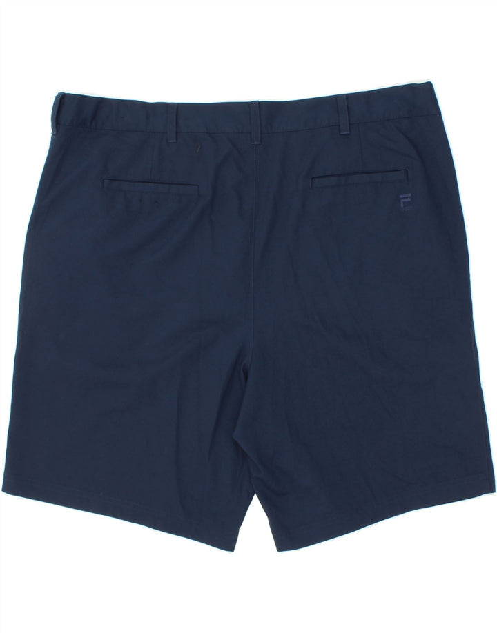Pantaloni scurți chino de golf FILA pentru bărbați W46 3XL poliester bleumarin