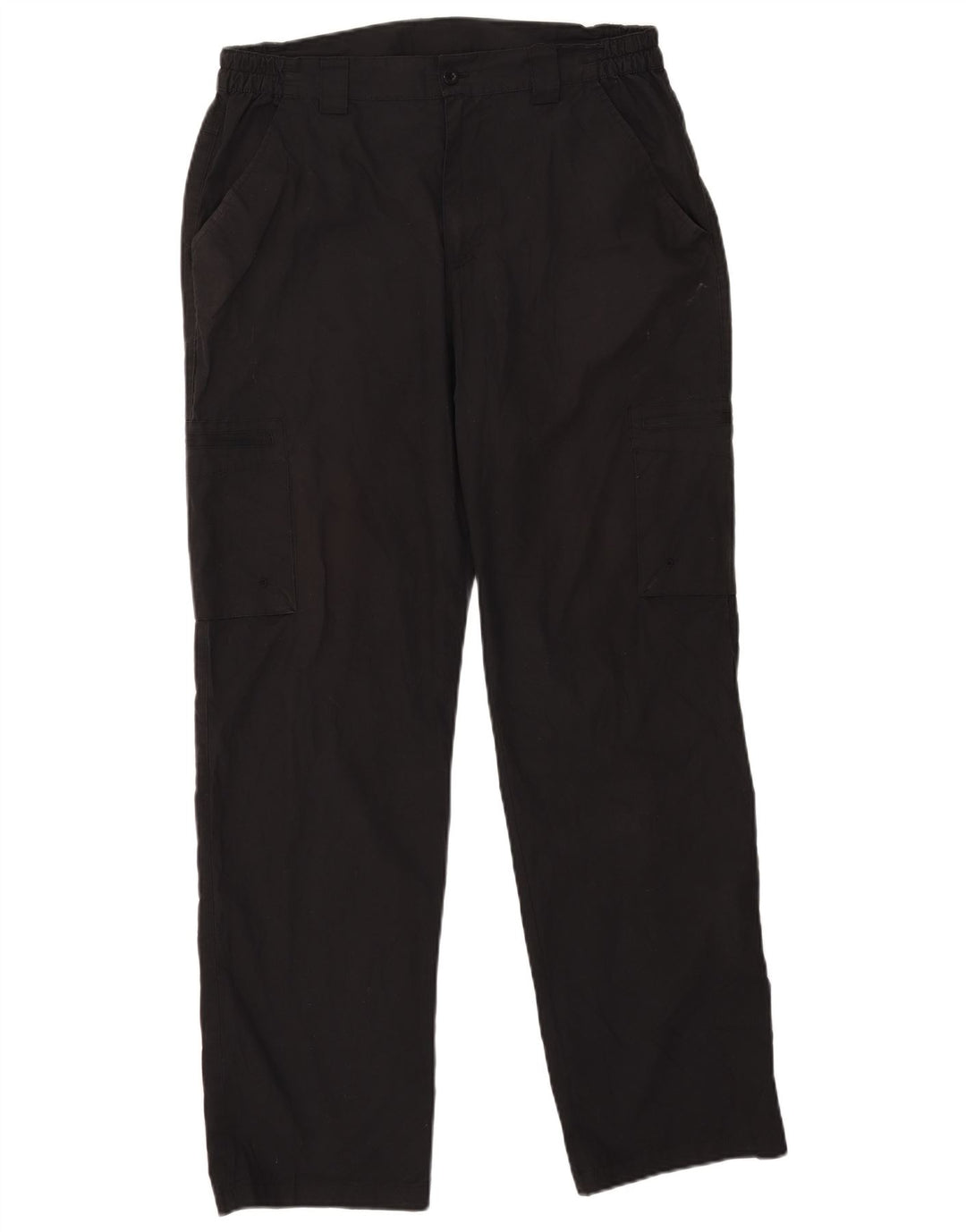 Pantaloni cargo drepti pentru bărbați Mountain Warehouse L34 L32 Poliester negru