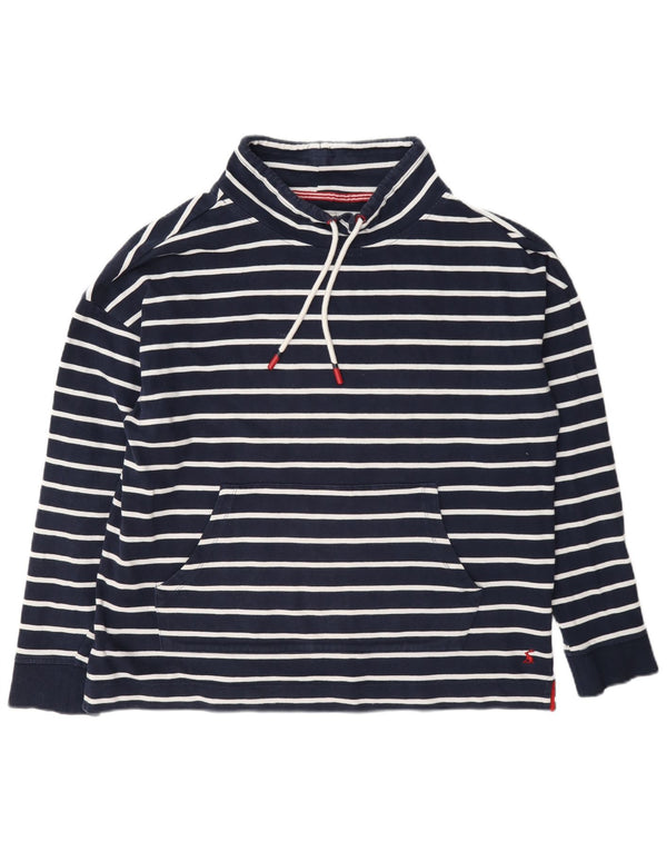 Pulover pentru damă Joules Pulover UK 14 mare, albastru bleumarin, bumbac cu dungi