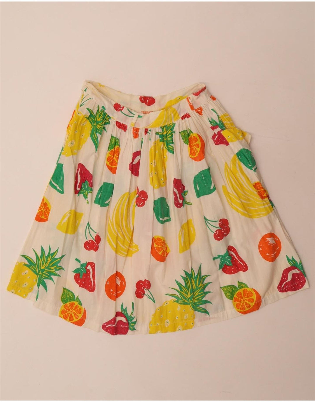 Fustă A-Line pentru Damă Vintage W29 Medium White