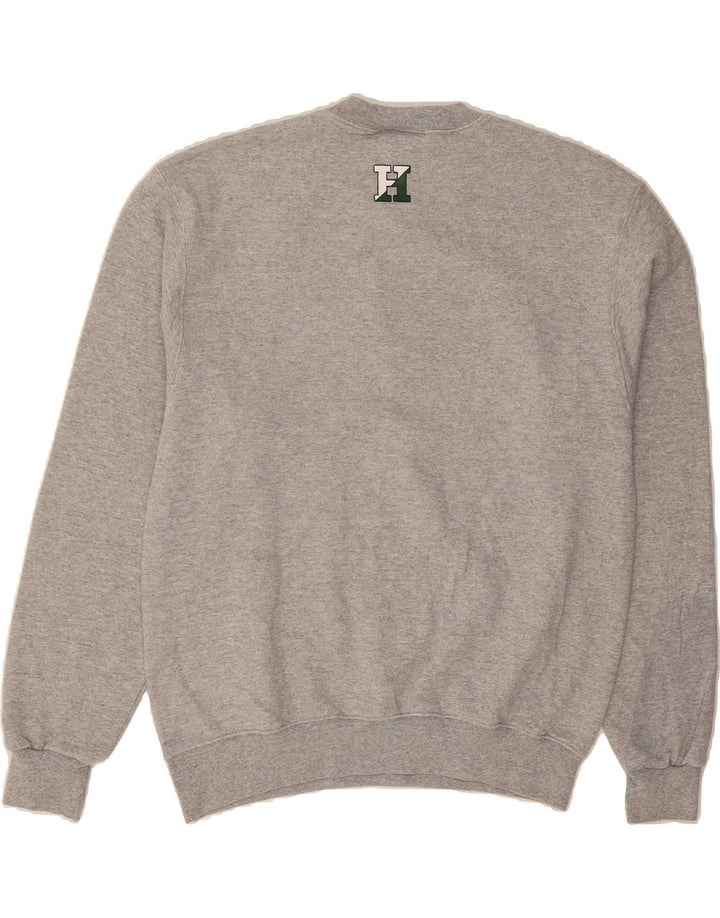 CHAMPION Mens Graphic Sweatshirt Jumper Medium Grey Cotton Vintage Champion and Second-Hand Champion from Messina Hembry 