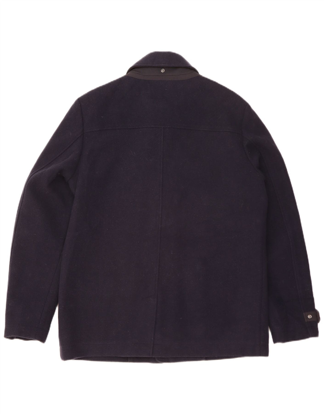 Jachetă pentru bărbați GEOX Respira Utility UK 42 XL Lână bleumarin