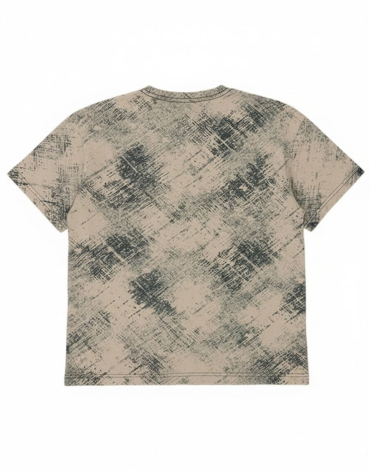 Tricou cu grafică Converse pentru băieți Top 12-13 ani, mare, alb, carouri