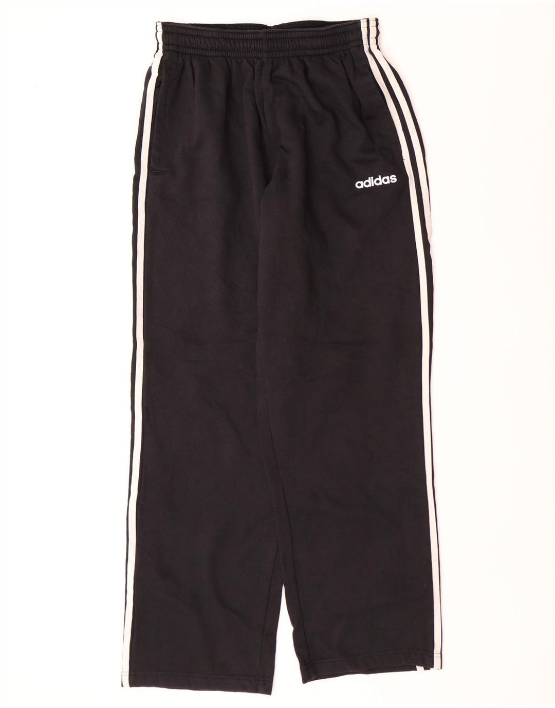 Pantaloni de trening ADIDAS pentru femei UK 14, mare, negru, bumbac
