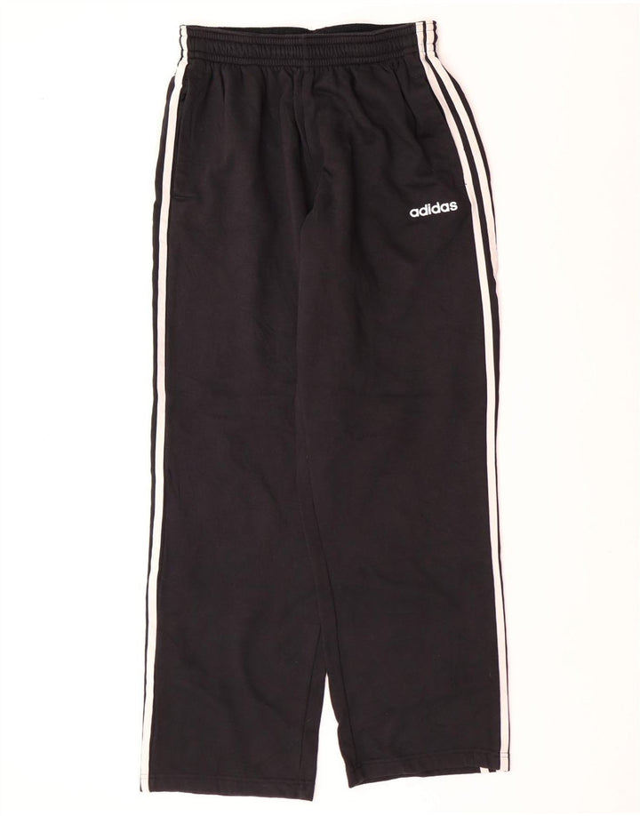 Pantaloni de trening ADIDAS pentru femei UK 14, mare, negru, bumbac