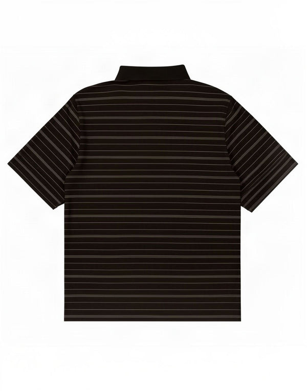 Tricou polo Nike pentru bărbați Marea Britanie 36/38 Poliester cu dungi negre mici
