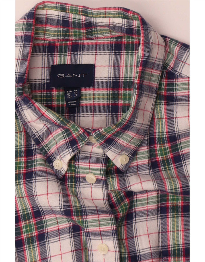 Cămașă de flanel supradimensionată pentru femei Gant UK 16, mare, multicolor, din bumbac