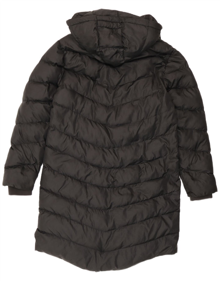 Palton supradimensionat cu glugă pentru femei New Balance UK 14 Medium Black