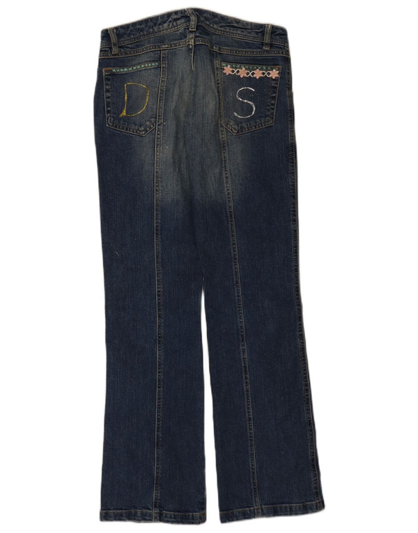 Blugi Vintage pentru Damă Bootcut W28 L31 Bleumarin