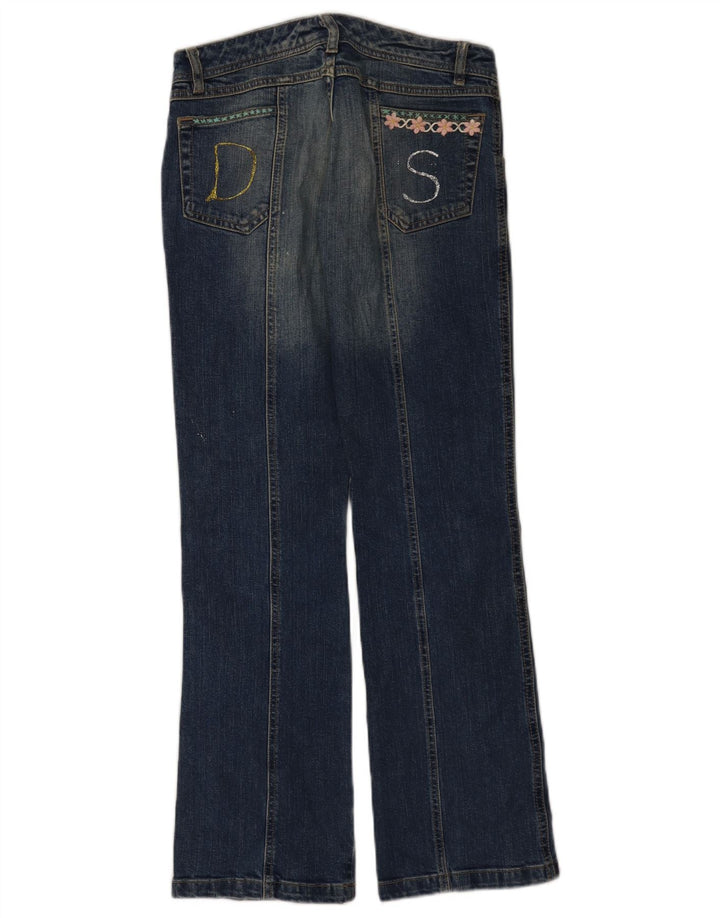 Blugi Vintage pentru Damă Bootcut W28 L31 Bleumarin