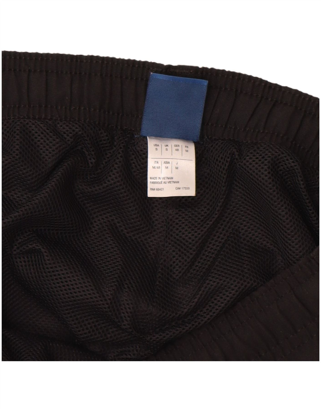 Pantaloni de trening Reebok pentru bărbați, poliester negru mic
