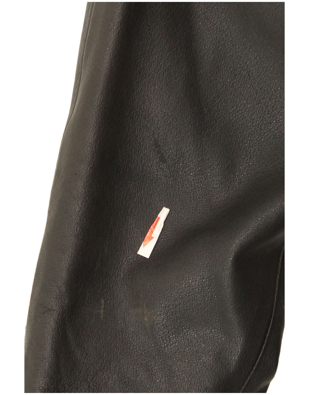 Jachetă de piele vintage supradimensionată pentru femei IT 48 2XL din piele neagră