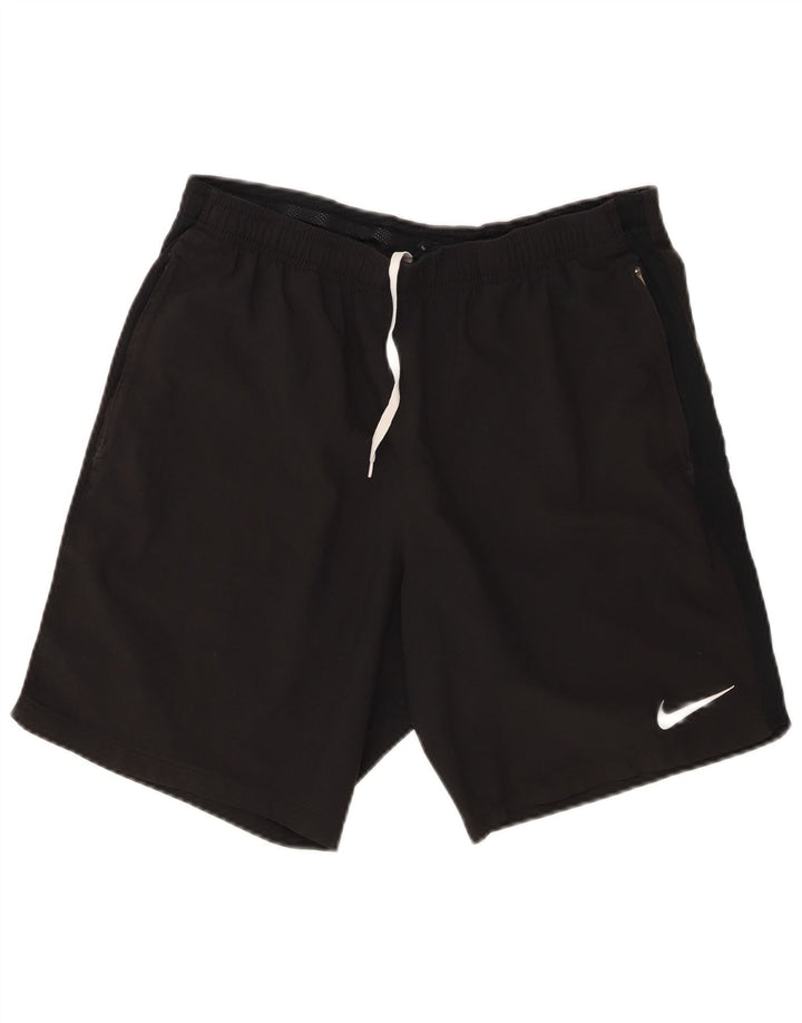 Pantaloni scurți sport pentru bărbați Nike XL poliester negru