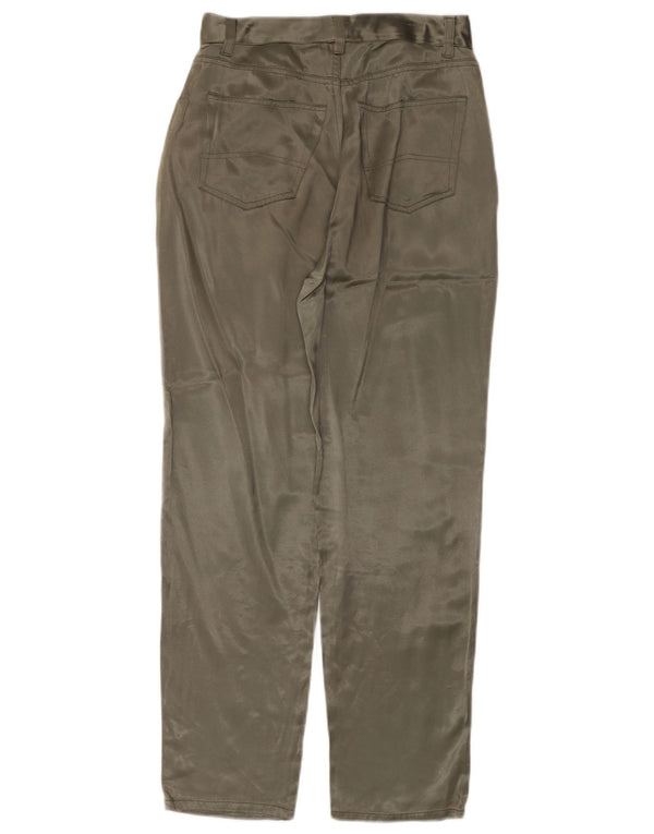 Armani Exchange Pantaloni casual conici pentru femei UK 8 Small W26 L29 Gri