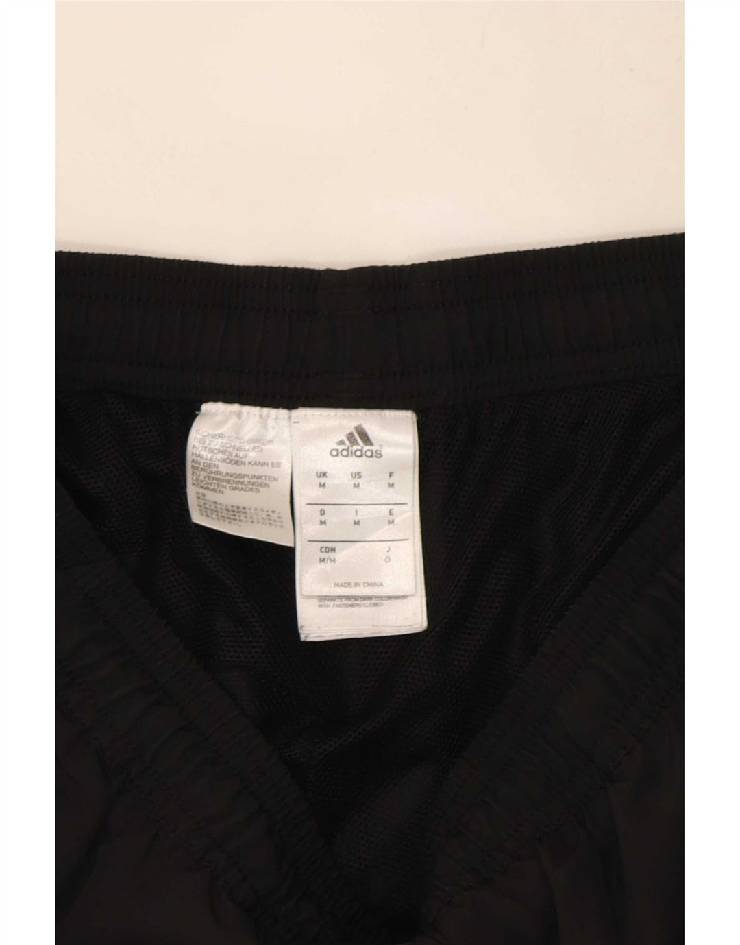 Pantaloni de trening pentru bărbați Adidas Pantaloni de jogging Mediu Negru Poliester color bloc