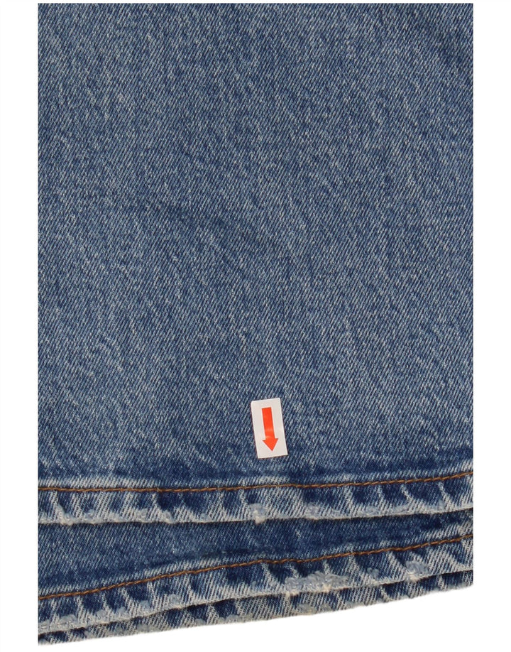 Blugi Drepți Distressed Ribcage LEVI'S L30 L29 Bumbac Albastru