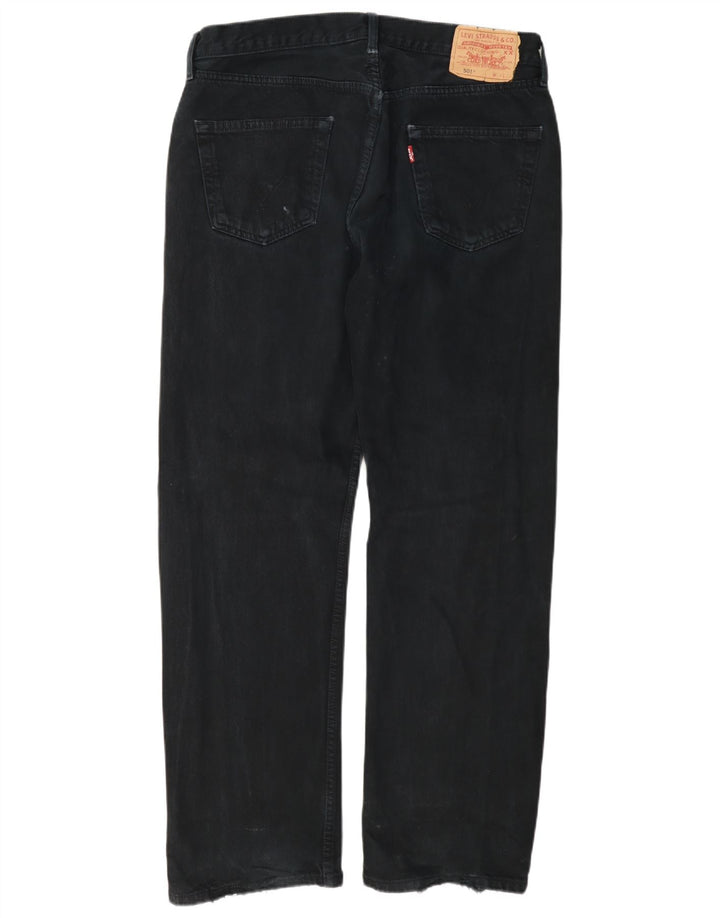 Blugi drepti pentru bărbați Levi's 501 W34 L32 bleumarin