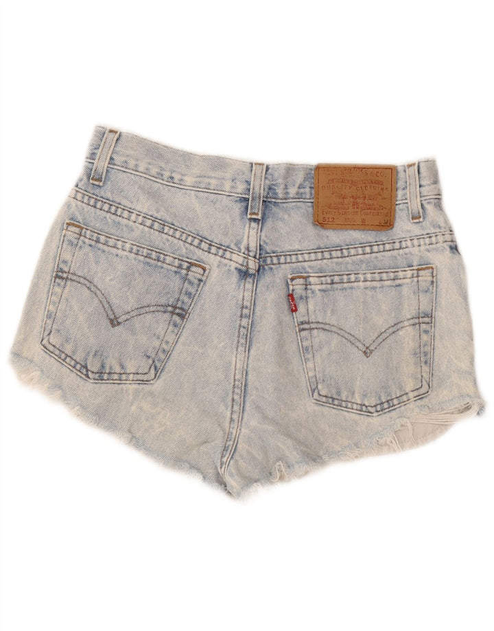 Pantaloni de damă Levi's 512 Denim Slim Fit US 6 Medium W26 Bumbac albastru