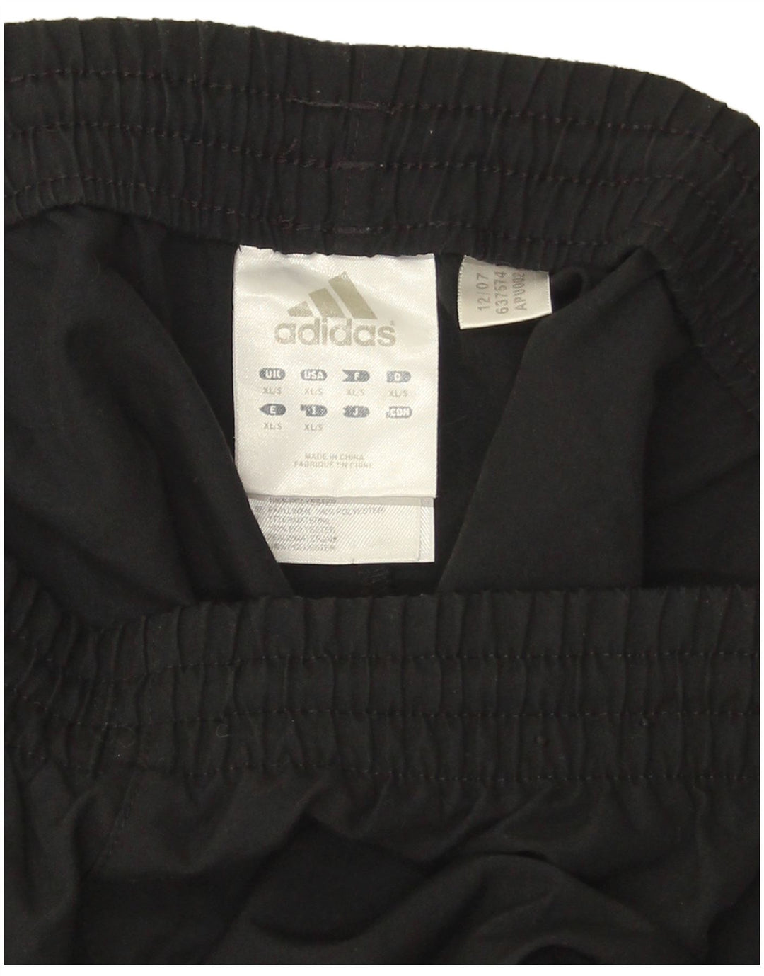 Pantaloni de trening Adidas pentru bărbați XL poliester negru