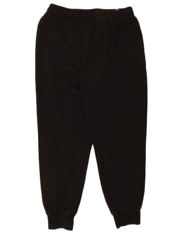 Pantaloni de trening Puma pentru femei Pantaloni de jogging UK 14 Sporturi mari din bumbac negru