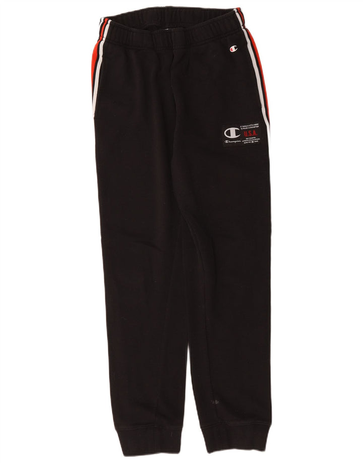 Pantaloni de trening pentru bărbați Champion Pantaloni de jogging Medium Black Colorblock