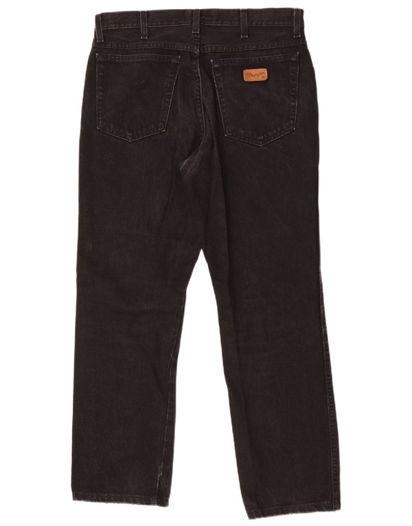 Blugi drepti pentru bărbați Wrangler W32 L29 negri