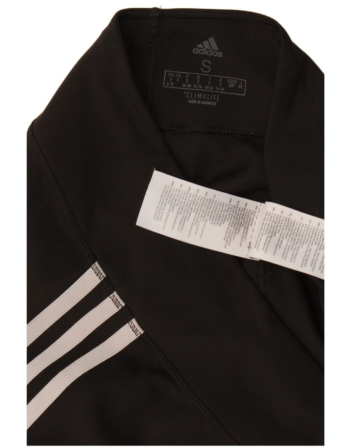 Leggings Climalite Adidas pentru femei UK 8/10 Poliester negru mic