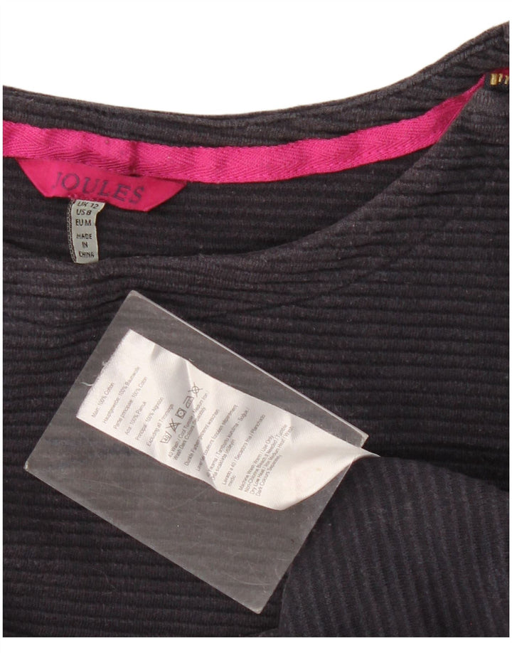 Joules Top pentru femei cu mânecă lungă UK 12 Medium Bleumarin Bumbac