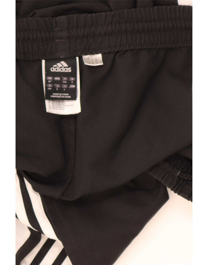 Pantaloni scurți sport pentru bărbați Adidas, mari, negru, poliester color bloc