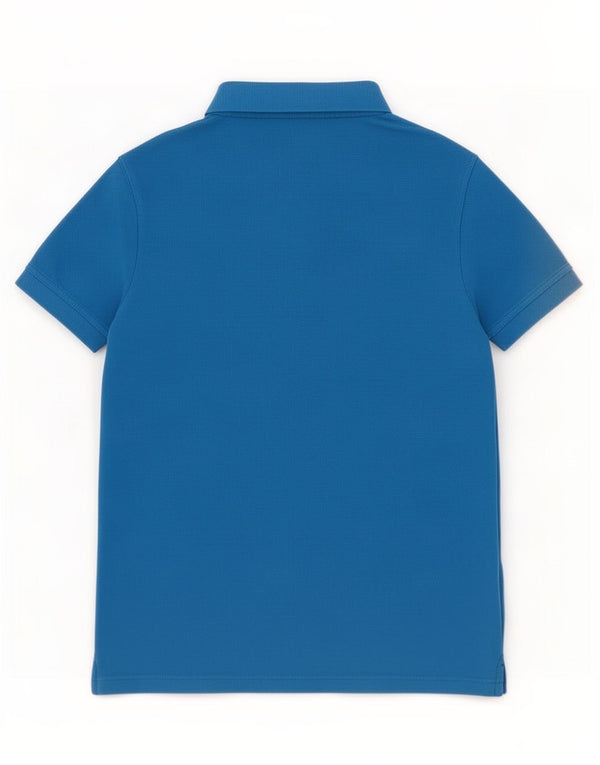 Tricou Polo Benetton Băieți 13-14 Ani 3XL Bumbac Albastru
