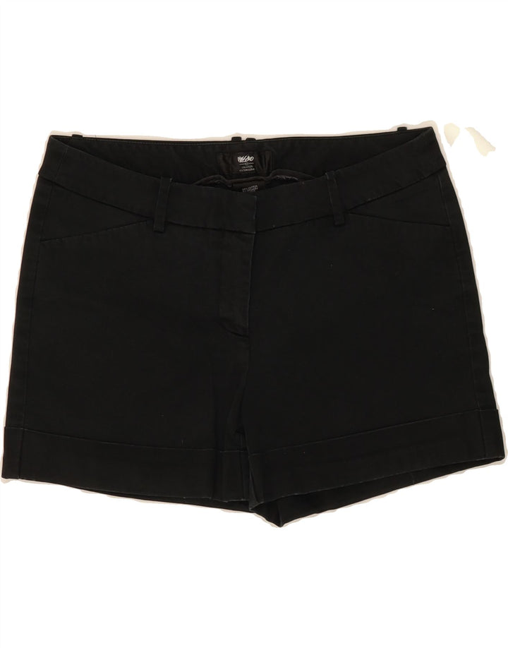 MOSSIMO Womens Casual Shorts US 8 Medium W30 Black Cotton Vintage Mossimo and Second-Hand Mossimo from Messina Hembry 
