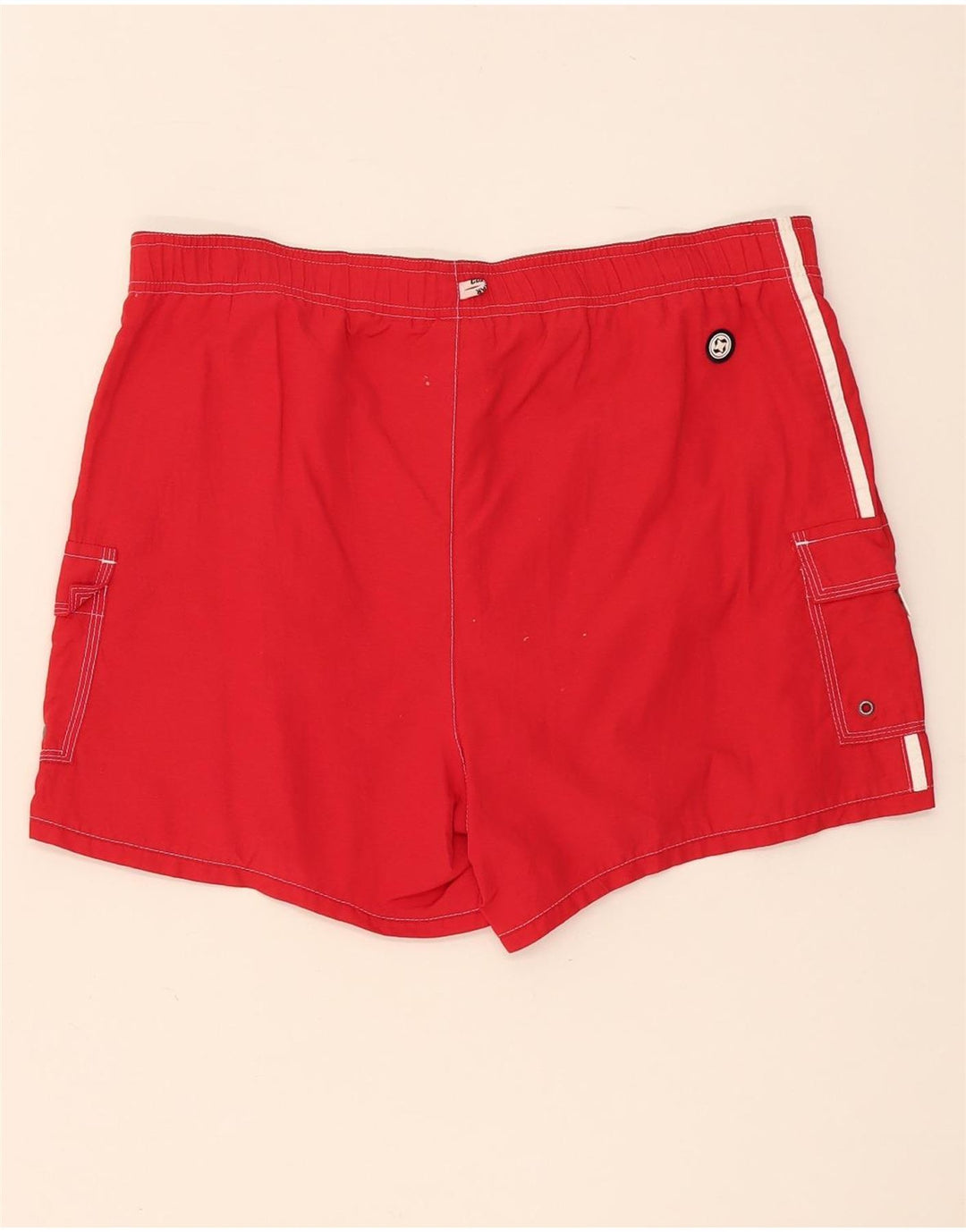 Pantaloni scurți de înot Colmar pentru bărbați IT 50, mari, roșii, poliamidă color bloc