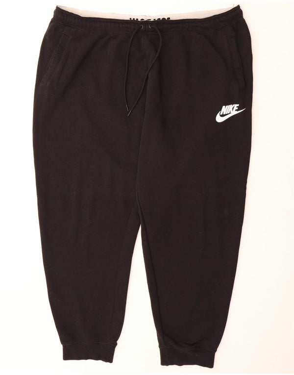 Pantaloni de trening pentru bărbați NIKE Pantaloni de jogging 3XL bumbac negru