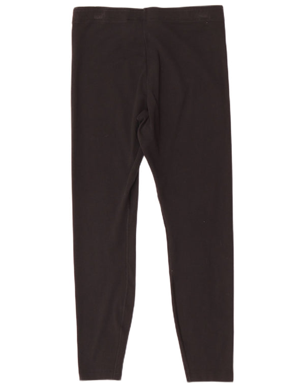 Leggings pentru femei Nike UK 14 mare, negru, bumbac
