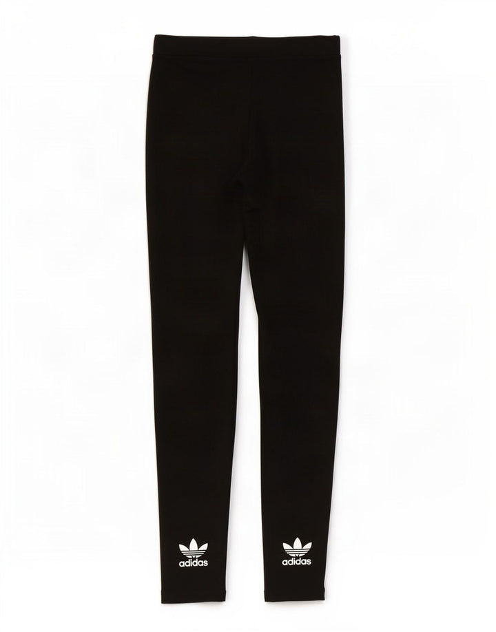 Leggings pentru femei Adidas UK 10 Poliester negru mic