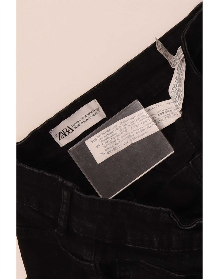 Blugi slim pentru femei Zara EU 40 Medium W30 L28 Bumbac negru