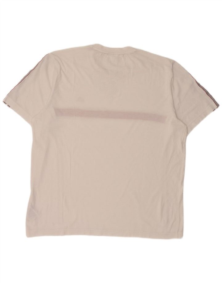 Tricou pentru bărbați Adidas Top XL Bumbac alb