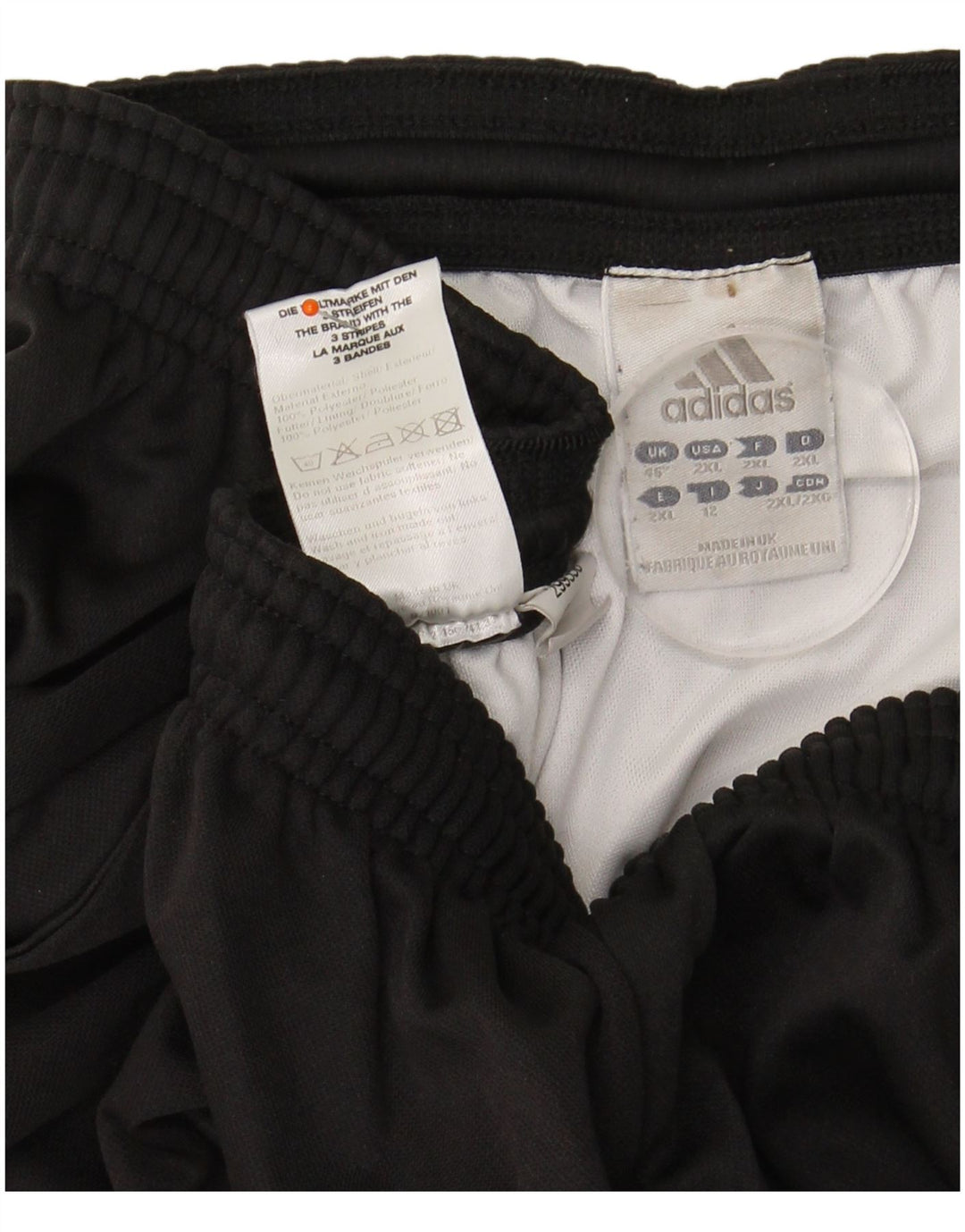 Pantaloni scurți sport Climalite ADIDAS pentru bărbați 3XL, poliester negru