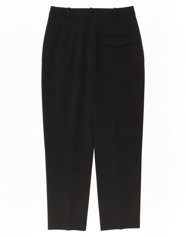 Topshop Pantaloni de costum cu talie înaltă pentru femei UK 10 Small W27 L26 Black