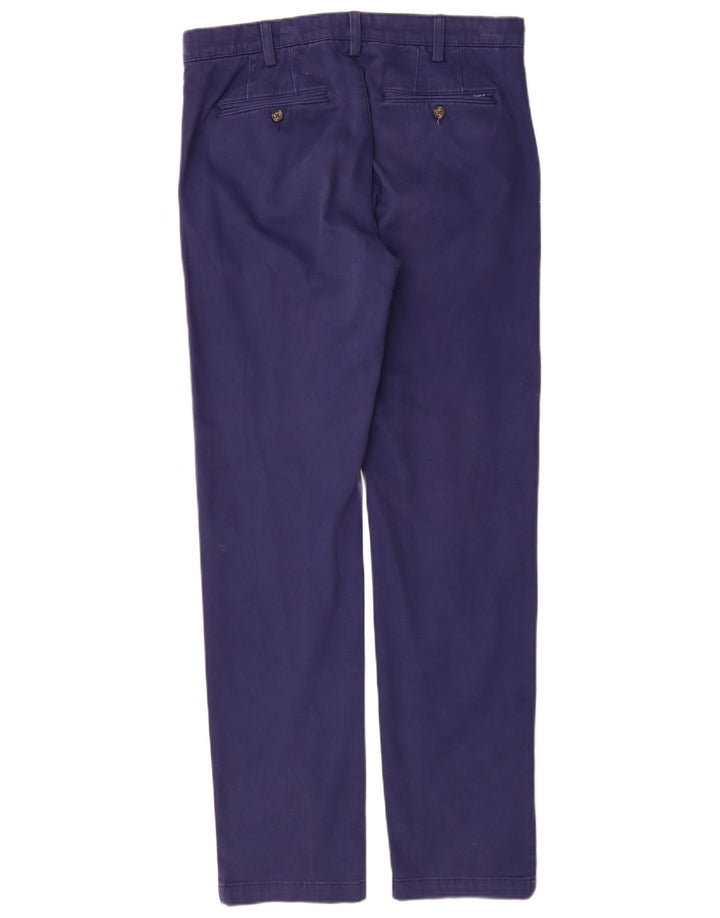 Pantaloni chino obișnuiți pentru bărbați Gant L32 L34 Bumbac albastru