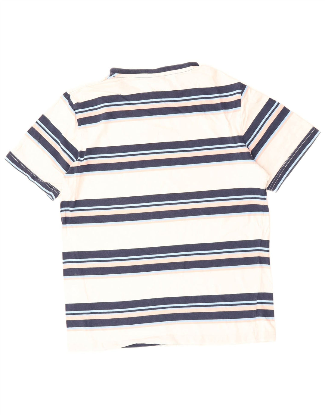 Tricou cu grafic pentru femei ELLESSE Top UK 16 mare, bumbac cu dungi albe